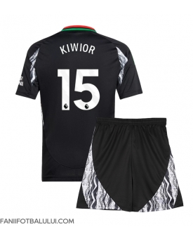 Arsenal Jakub Kiwior #15 Echipament de Fotbal Replică 2024-25 Copii Deplasare (+ Șorturi)
